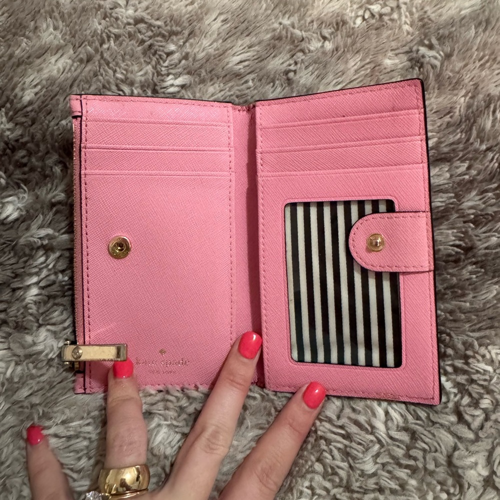 Kate Spade Blush Pink Wallet - Picture 3 of 6